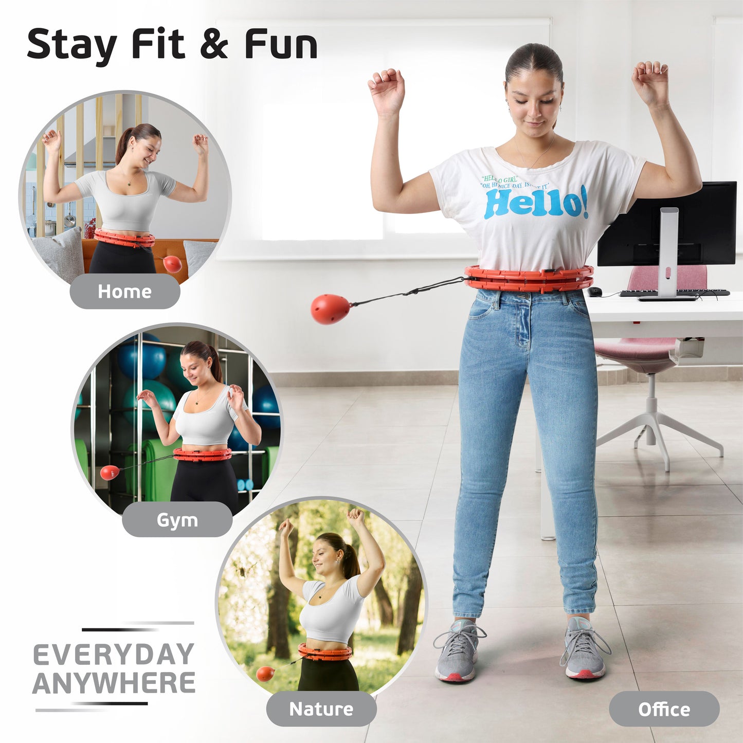 Red Hula Hoop