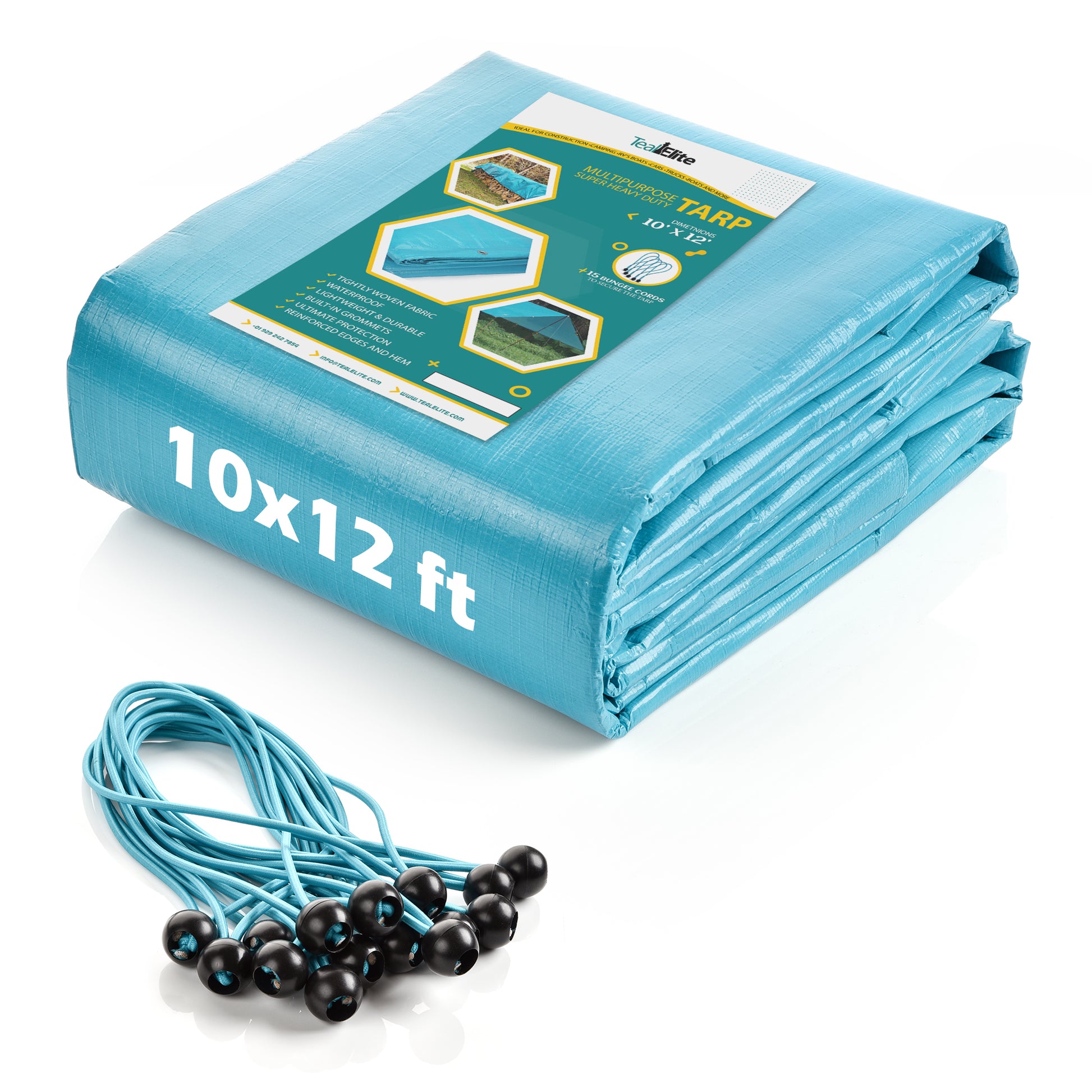in de tarpen 110a Tarp 10x12 – Teal Elite