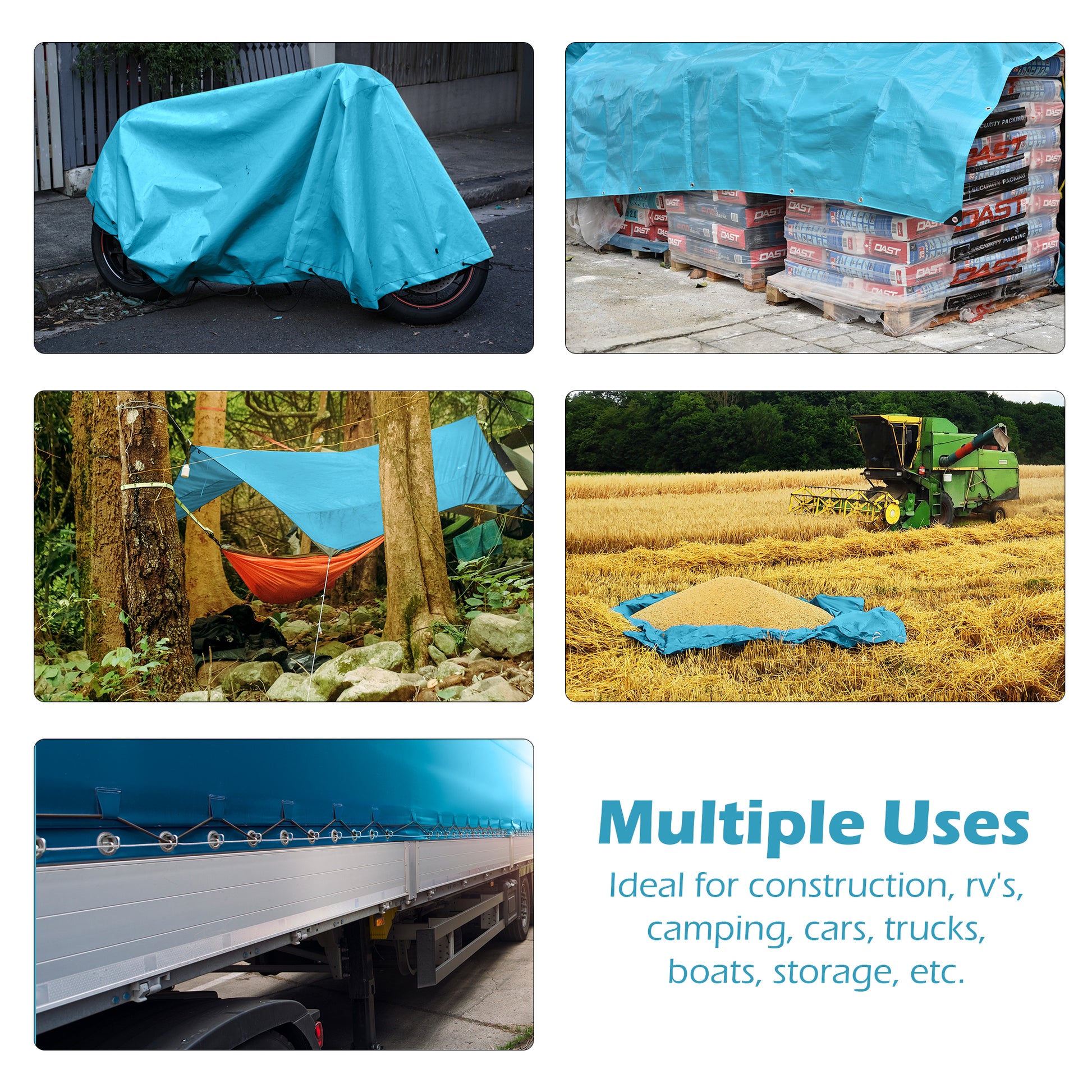 in de tarpen 110a Tarp 10x12 – Teal Elite